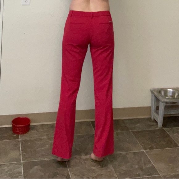 New York and company “stretch” red slacks - Picture 2 of 9